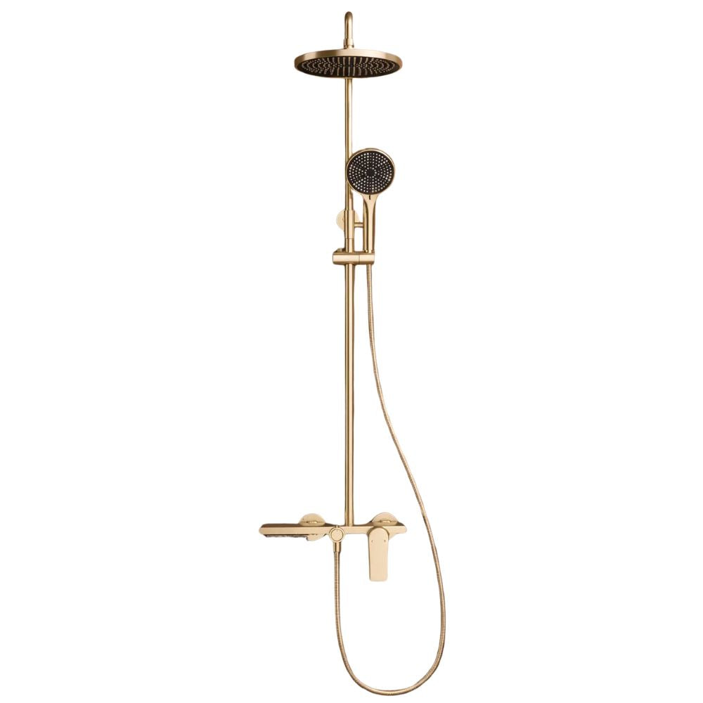 Colonne de Douche Mitigeur 3 Voies Pluie Douchette Cascade