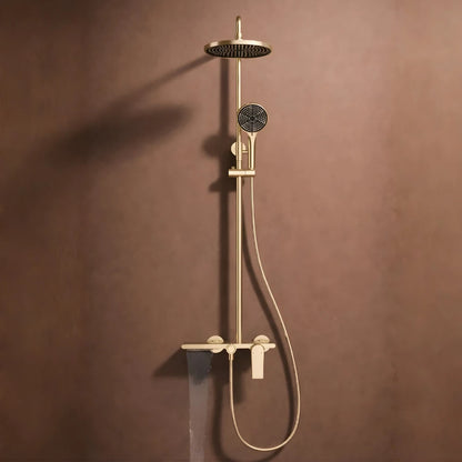 Colonne de Douche Mitigeur 3 Voies Pluie Douchette Cascade