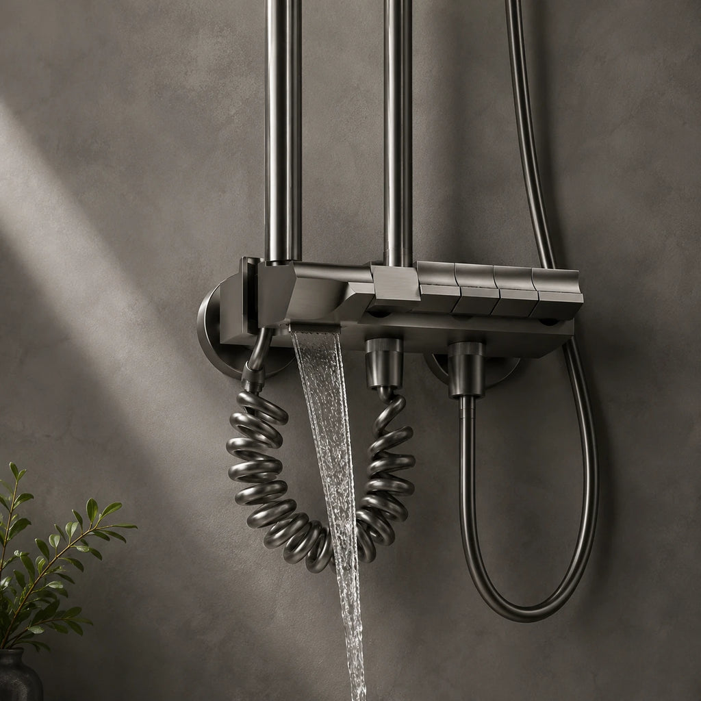 Détail mitigeur cascade