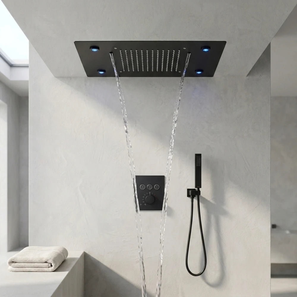 Encastrable LED Cascade en situation