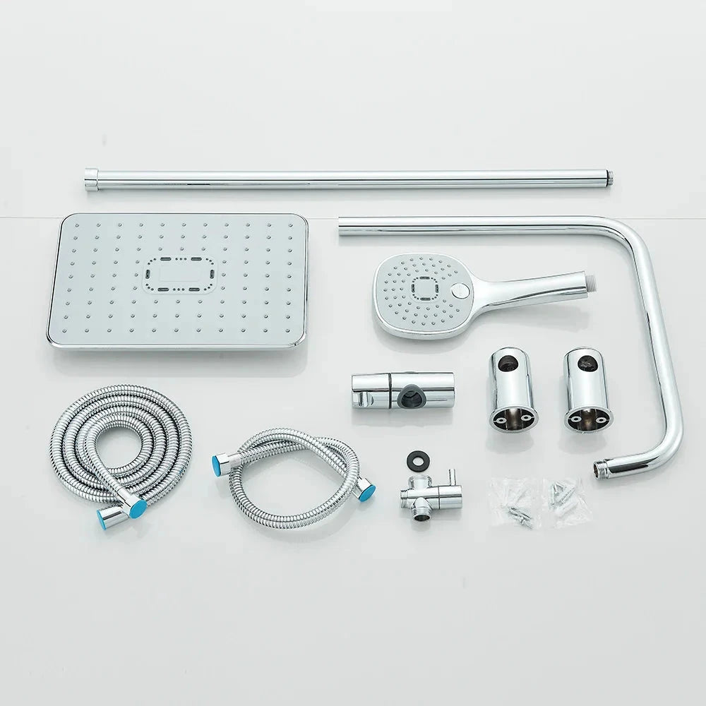 Contenu du coffret - Sans Mitigeur Noir Chrome