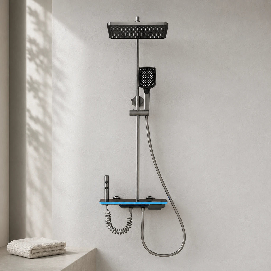 Thermo Digital Pluie Douchette en situation