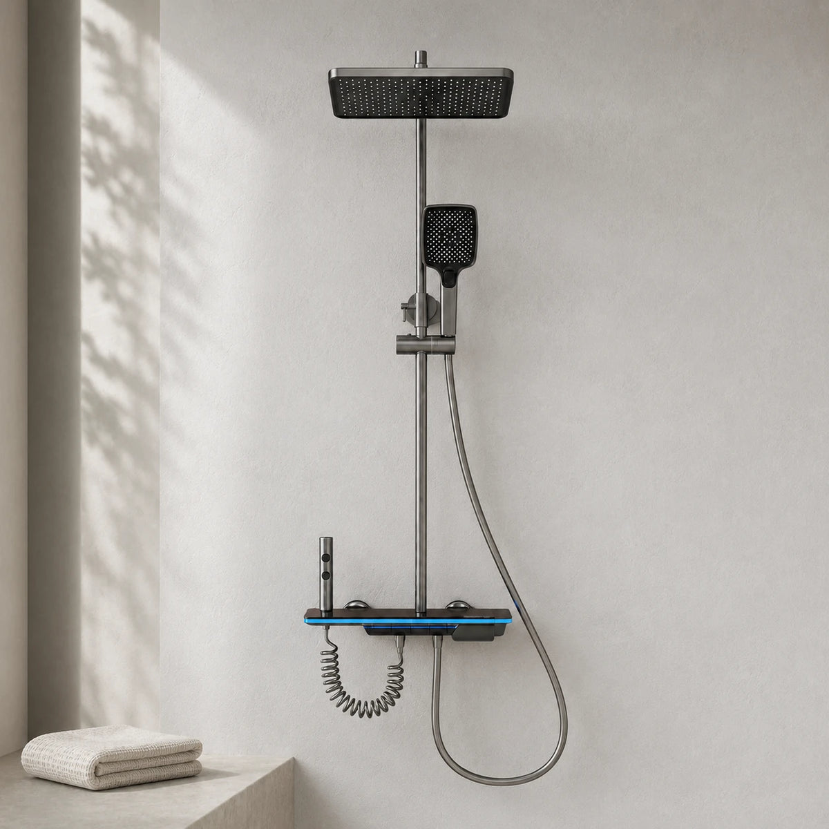 Thermo Digital Pluie Douchette en situation