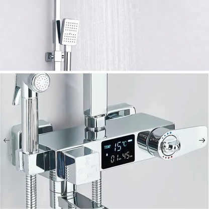 Colonne de Douche Thermostatique avec Affichage Digital