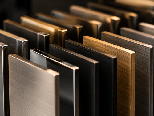Matériaux des colonnes de douche : laiton, inox et aluminium — L'art de la douche Image